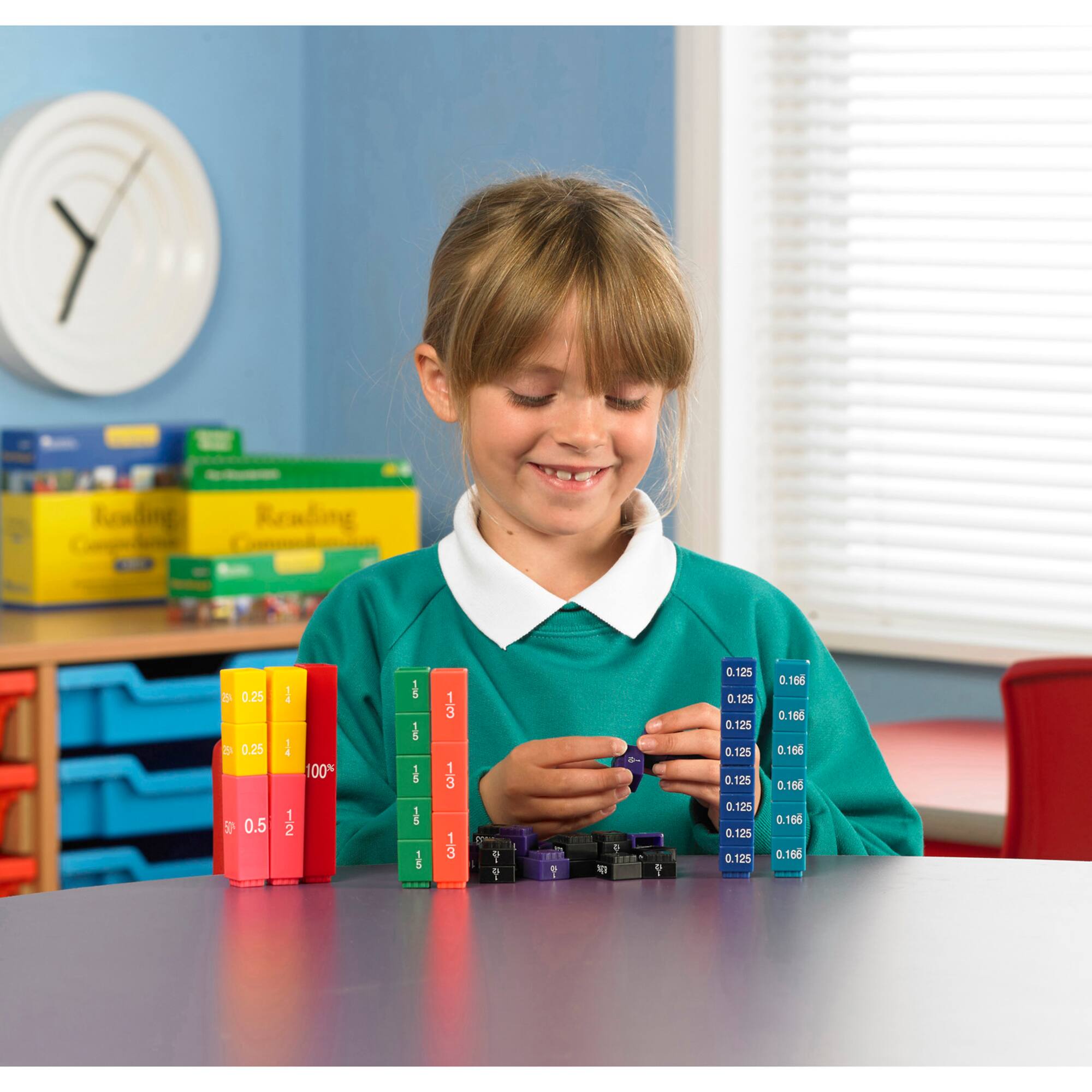 Fraction Tower® Equivalency Cubes